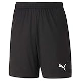 PUMA Jungen teamGOAL 23 knit jr Shorts, Black, 140