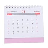 2022 Desktop Daily Calendar Planner: Dekorativer Stehender Papierkalender Drahtgebundener Zeitplan Memo Kalender von September 2021 bis Dezember 2022