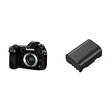 Panasonic DC-G9EG-K Lumix G Systemkamera (20 MP, 4K/6K, Dual I.S, OLED-Sucher, WiFi, schwarz) & LUMIX DMW-BLF19E Li-Ion Akku (geeignet für LUMIX GH4 und LUMIX GH3) schw