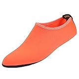 Wasserschuhe für Herren und Damen Barfuß Speed Dry Anti-Rutsch-Wassersocken Yoga Unisex Badeschuhe Strandschuhe Aquaschuhe Schwimmschuhe Surfschuhe Barfuß S