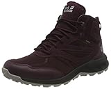 Jack Wolfskin Damen Woodland Texapore MID W Outdoorschuhe, Burgundy/pink, 38 EU