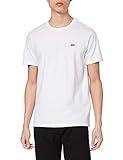 Levi's Herren Ss Original Hm Tee T-Shirt, Cotton + Patch White, XXL