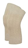 wobera Angora Gelenkwärmer, leichte Ausführung 70% Angora (Medium, beige)
