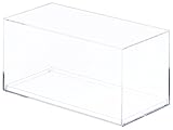Pioneer Plastics 2 Stück transparente Acryl-Vitrine für Autos im MaÃŸstab 1:32, 20,3 x 9,5 x 9,8 cm (karton)