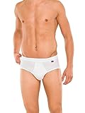 Schiesser Herren Slip Sportslip 2er Pack ,Weiß , Größe 6 (L)