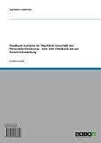 Feedback-Systeme im Überblick innerhalb der Personalentwicklung. Vom 360°-Feedback bis zur Einzelrückmeldung