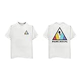 Imagine Dragons T-Shirt mit weißem Transcend-Logo. - Wei� - Larg