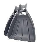 HMH-Shop 2 Stück Laubsammler 50x34x7,5cm Laubgreifer in grau Laubrechen aus Kunststoff Greifzange zum aufsammeln von Laub Laubschaufel robust und witterungsbeständig