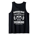 Siegmund Name Geschenk-Idee Geburtstag Lustiger Spruch Tank Top