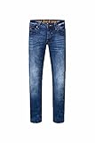 Camp David Herren Jeans NI:CO mit dunkler Used-Waschung