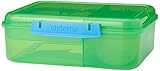 Sistema Bento Lunch Box mit Obst/Joghurt Topf, mehrfarbig, 1,65 Liter, Farb