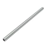FE Gewinderohr M10x1 x 200mm verzinkt Lampenrohr Anschlussrohr Stahlrohr mit Rohr-Gewinde Feingew