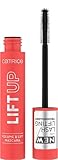 Catrice LIFT UP Volume & Lift Mascara, Wimperntusche, mit Wimpernlifting-Technologie, Nr. 010 Deep Black, schwarz, schwunggebend, volumengebend, matt, vegan, ohne Parfüm (11ml)