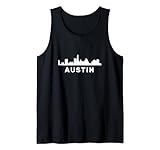 Austin Texas Skyline City Skyline Tank Top