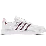 adidas Damen Ny 90 Stripes W Gymnastikschuh, FTWR White Victory Crimson Clear Pink, 38 2/3 EU