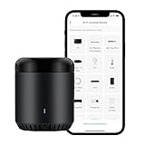 RM Mini 3 Black Bean All-in-One IR-38K Universal Wi-Fi Smart Home Hub with IR Remote Control, Learn Alexa Compatible Universal Remote Control for Broadlink