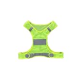 LLCY Warnweste Frauen und Männer joggen reflektierende Westen Motorrad Fußfahrrad mit einem hohen Sichtbarkeit reflektierendes Band 2 geladen Arbeitsweste H