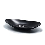 Schmuck Tablett Dish Schwarze Schlüsselschale Organizer-Schlüsselablage Schlüsselanhänger Gerichte für den Eingang Schmuckschale Tischdekoration Einweihungsparty Geschenk (Oval)