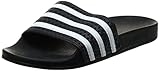 adidas Originals Herren Adilette Dusch-& Badeschuhe , Schwarz (Black/White/Black), 43 EU (9 UK)