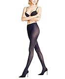 FALKE Damen Vitalize W TI Strumpfhose, Blau (Marine 6179), S-M