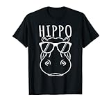 Lustiger Nilpferd – Cool and Awesome Hippo in Sonnenbrille T-S