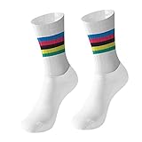 HHRHLKNH Trekkingsocken Herren Herren Sportsocken Atmungsaktive Strümpfe Zum Laufen Radfahren Gym Fitness Neu-A7_L 39-45