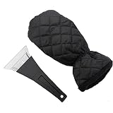Scheibenschaber Handschuheneis-Eisschaber-Handschuh-Fachkörper für Windschutzscheibe Snow Squeeee Ultra-Light-Autofenster-Airer-Werkzeug