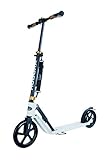 HUDORA Unisex Style 230-Tret-Roller klappbar-Big Wheel City-Scooter, weiß