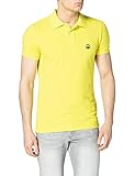 United Colors of Benetton Herren Maglia Polo M/M 3089j3178 Polohemd, Säuregelb 29b, S