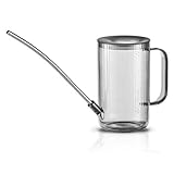 Gießkanne– Für Zimmerpflanzen und Blumen im Indoor-Bereich Gießkanne in Anthrazit 1 L