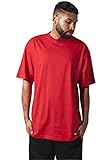 Urban Classics Herren T-Shirt Tall Tee, Farbe red, Größe L