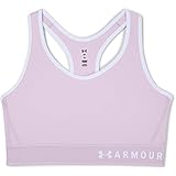 Under Armour Damen Armour Mid Keyhole Sport-BH, Damen, BH, Armour Mid Keyhole Sports Bra, Crystal Lilac (570)/Crystal Lila, X-Larg