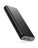 Anker Powerbank, PowerCore 20100mAh Externer Akku, hohe Kapazität 2-Port 4,8 A Output Ladegerät mit PowerIQ Technologie für iPhone, iPad, Samsung Galaxy und viele mehr (in Schwarz/Matt)