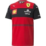 Scuderia Ferrari - Offizielle Formel 1 Merchandise 2022 Kollektion - 2022 Team T-Shirt - Rot - Größe: S