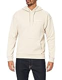 Scotch & Soda Unisex Hoodie aus Bio-Baumwolle Kapuzenpullover, Stone 0135, L
