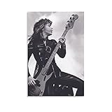 Suzi Quatro Rock Sänger Junge und Coole Poster Dekorative Malerei Leinwand Wandkunst Wohnzimmer Poster Schlafzimmer Gemälde 30 x 45