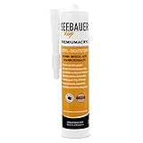 SEEBAUER diy® Premium-Acryl-Dichtstoff weiß 300 ml | Maleracryl mit Handwerkerqualität | Überstreichbar & Feuchtigkeitsbeständig | Lösemittelfrei & Umweltfreundlich | Für Innen und Außen (1 Stück)