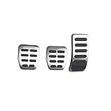 qinqin Fußpedal Restabdeckung Fit for Audi A3 Fit for VW Polo 6n 9n 6r Jetta MK4 Fit for den Sitz Ibiza 6k 6L 6L Leon Toledo Cordoba (Color Name : White)