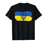 Ukraine Ukrainische Flagge Ukrainer Geschenk T-S