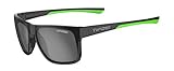 Tifosi Unisex Swick Single Lens Eyewear Satin Black/Neon Polarized Smoke One S