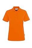 HAKRO Damen Polo-Shirt 'Classic' - 110 - orange - Größe: L