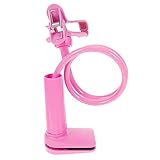 Unomor 1 x Handy-Halterung für Bett, Schwanenhals, flexible Halterung, mobiler Ständer für Bett, Büro, Küche, Schreibtisch,