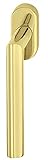 Drehkipp-Fenstergriff Edelstahl Fensterolive Form WH2171 | Fenster-Olive mit 90°-Rasterung für Drehkippfenster | Messing PVD beschichtet | Drehkipp-Rasterolive ohne Schließzylinder | 1 Stück