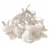 Ostern Lichter 1.65M 10 LEDs Ostern Lichter Osterhase Oster Lichterkette Hase String Licht Batteriebetrieben Für Hochzeit Geburtstagsfeier Ostern Party Dek