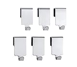 WENKO 6er Set, 6er Set, Küchen-Haken für Reling