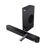 Lautsprecher 120W 2.1 Soundbar Heimkino-Soundsystem Fernseher Bluetooth-Lautsprecher-Soundleiste mit Subwoofer-Unterstützung optischer AUX. Koaxial RCA USB. Bluetooth Speak