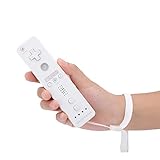 Game Handle Controller, Game Handle Schönes Gamepad Eingebauter Beschleuniger Leistungsstarke Taste Klein Für Wii/WiiU(Weiß)
