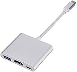 DJDEFK USB Hub USB 3.0. Hafen USB-C. Leistung USB C HUB. zu HDMI -kompatibel USB Geben Sie C-Hub an HDMI -kompatibel USB