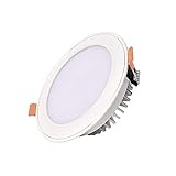 Arbeitslicht 12W moderne Deckenplatten-Licht-Rendering LED Downlight Bekleidungsgeschäft Dekoration Aluminiumeingelassene Spotlight Commercial Hotel Store Show Indoor Embedded Beleuchtung Auß