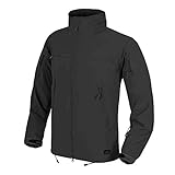 Helikon-Tex Cougar QSA + HID Jacke Soft Shell Windblocker Army Black 3XL